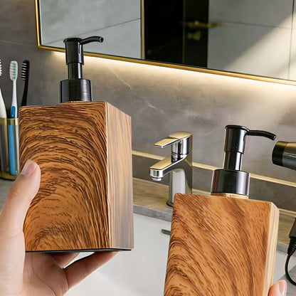 WoodSoap™ – Dispenser Premium de Sabonete e Shampoo