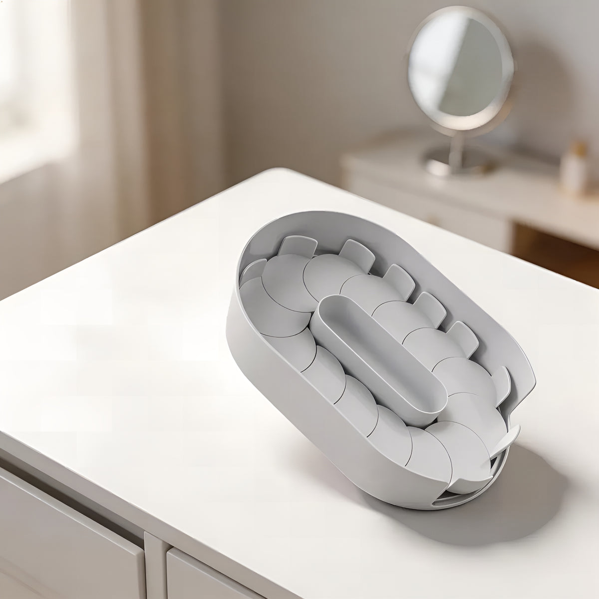 FridgeTray™ – Bandeja Organizadora Giratória