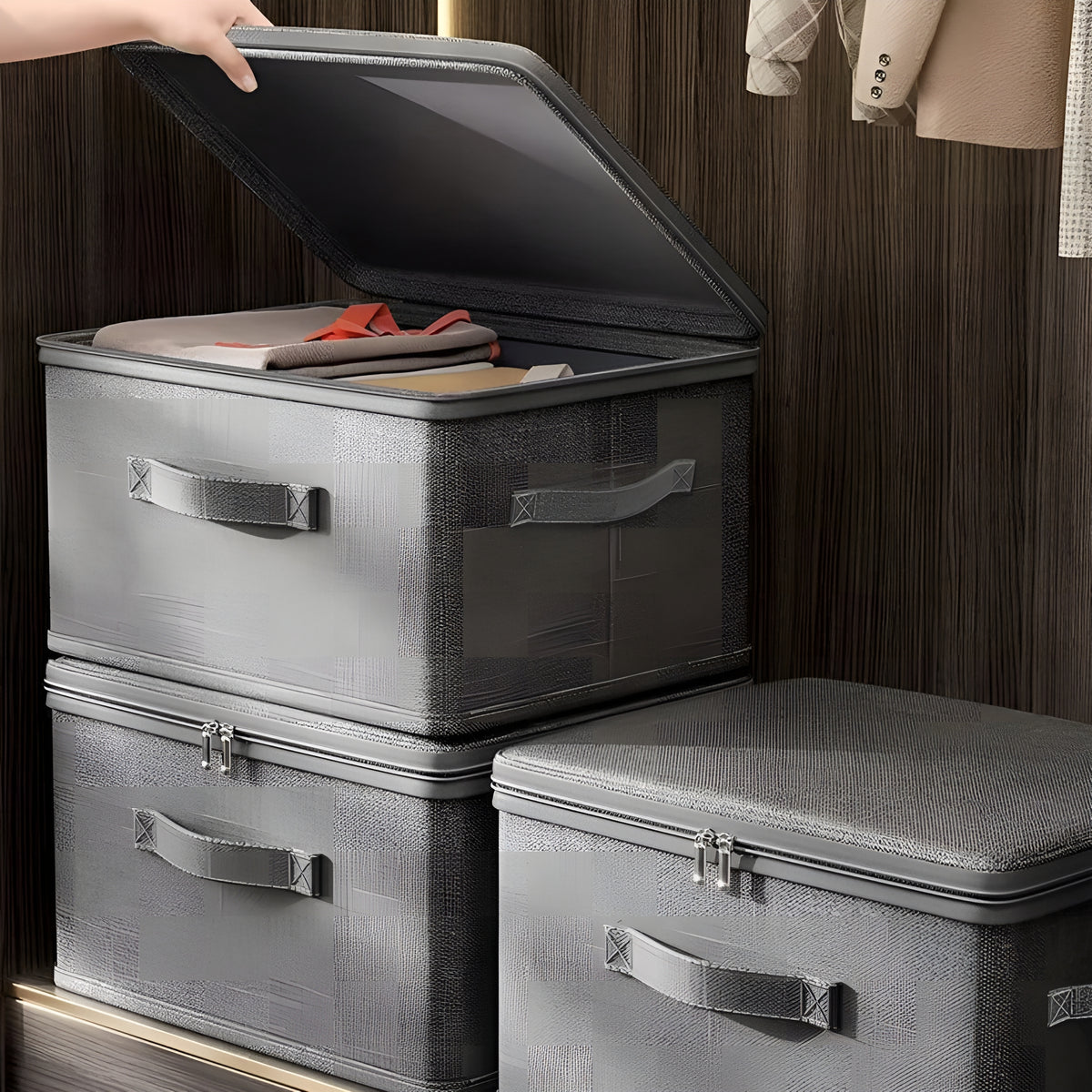 ClosetVault™ – Organizador Premium para Roupas e Acessórios