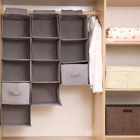 ClosetShelf™ – Organizador Suspenso Premium para Guarda-Roupa