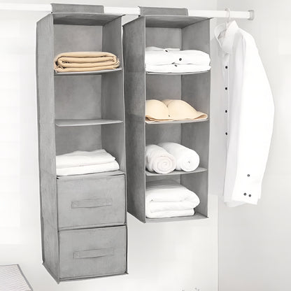 ClosetShelf™ – Organizador Suspenso Premium para Guarda-Roupa
