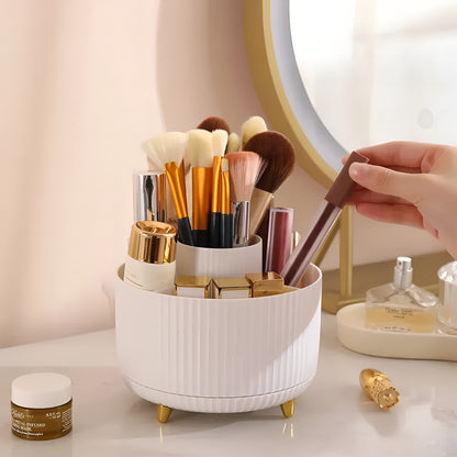 MakeupSpin™ – Organizador Giratório Premium de Maquiagem