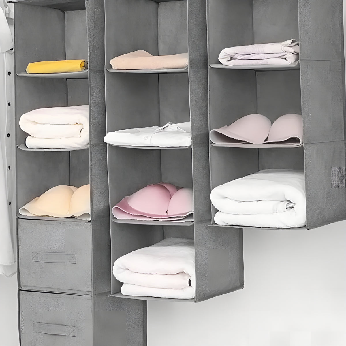 ClosetShelf™ – Organizador Suspenso Premium para Guarda-Roupa