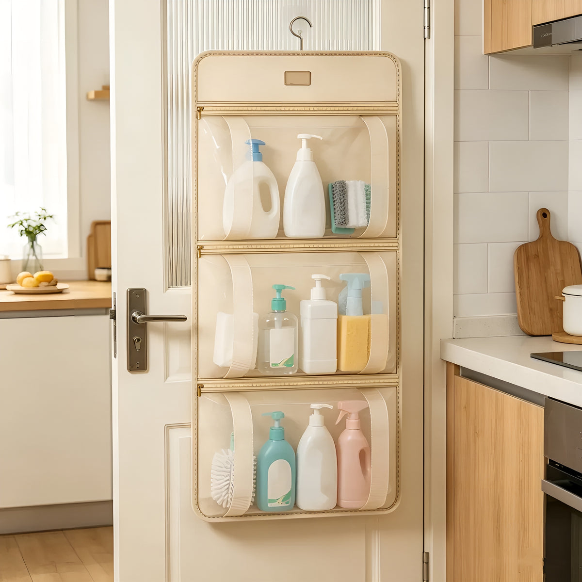 ClosetDock™ – Organizador de Bolsos para Guarda-Roupa