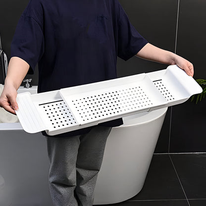 BathTray™ – Bandeja Premium Extensível para Banheira