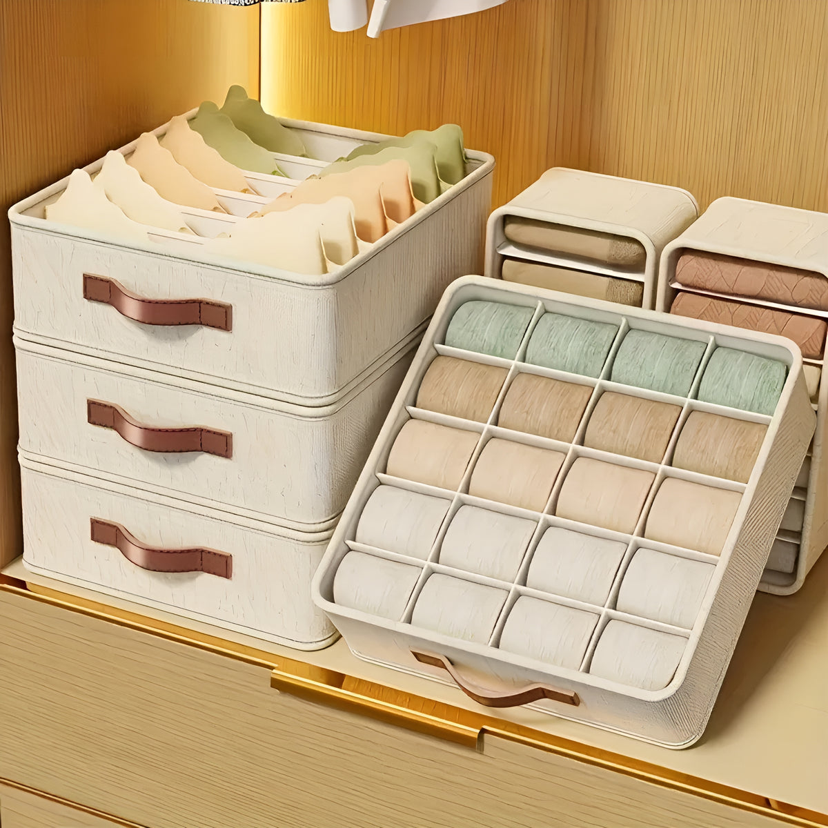 DrawerGrid™ – Colmeia Organizadora Premium para Gavetas
