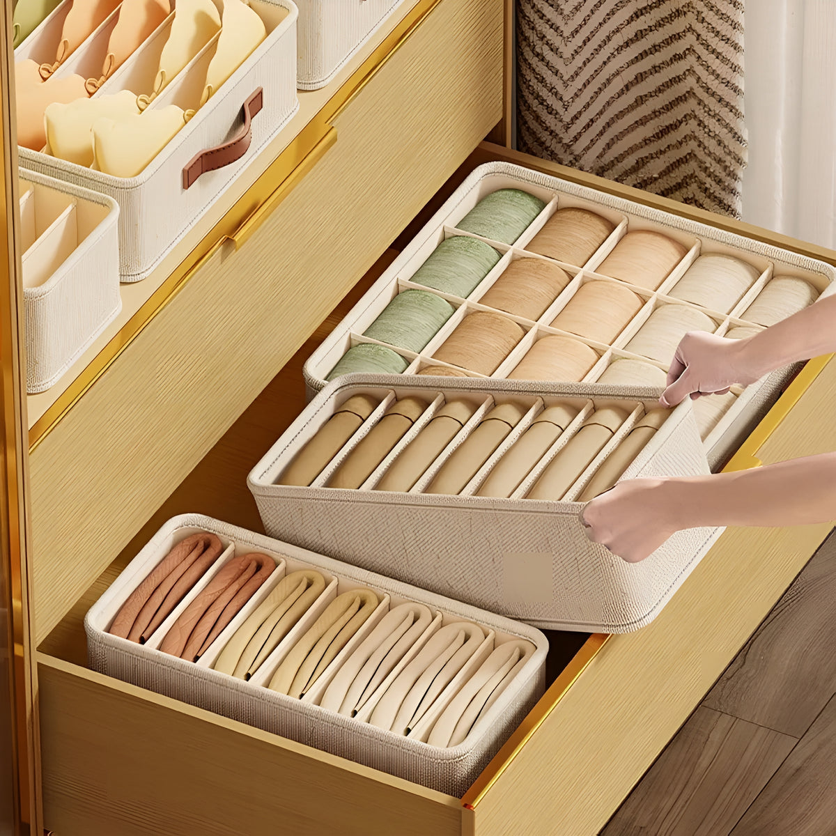 DrawerGrid™ – Colmeia Organizadora Premium para Gavetas