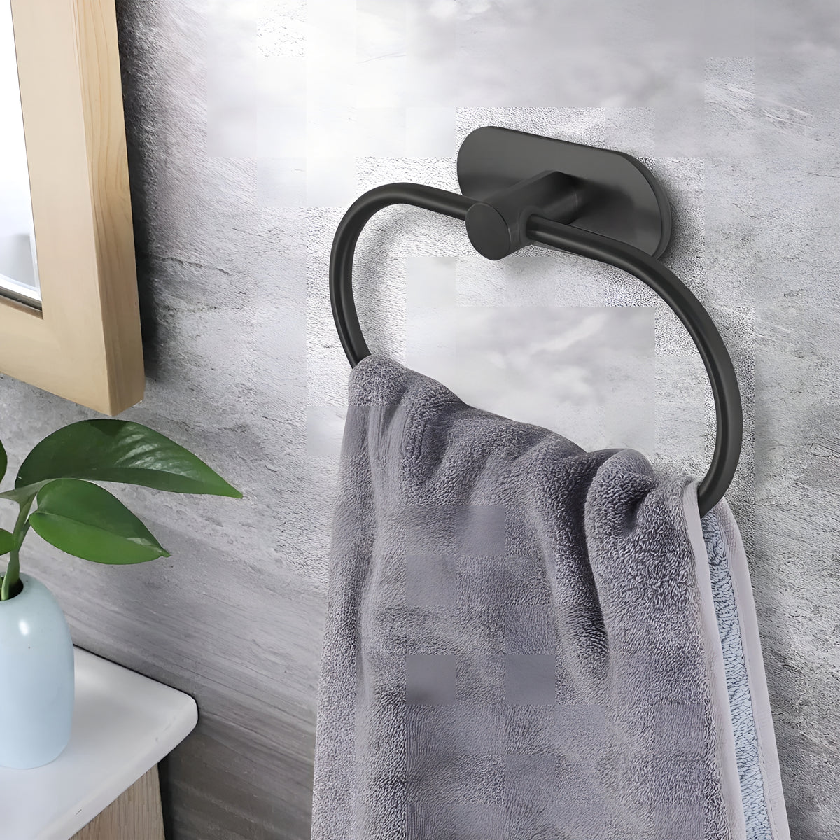 TowelBar™ – Porta-Toalhas Premium em Aço Inox