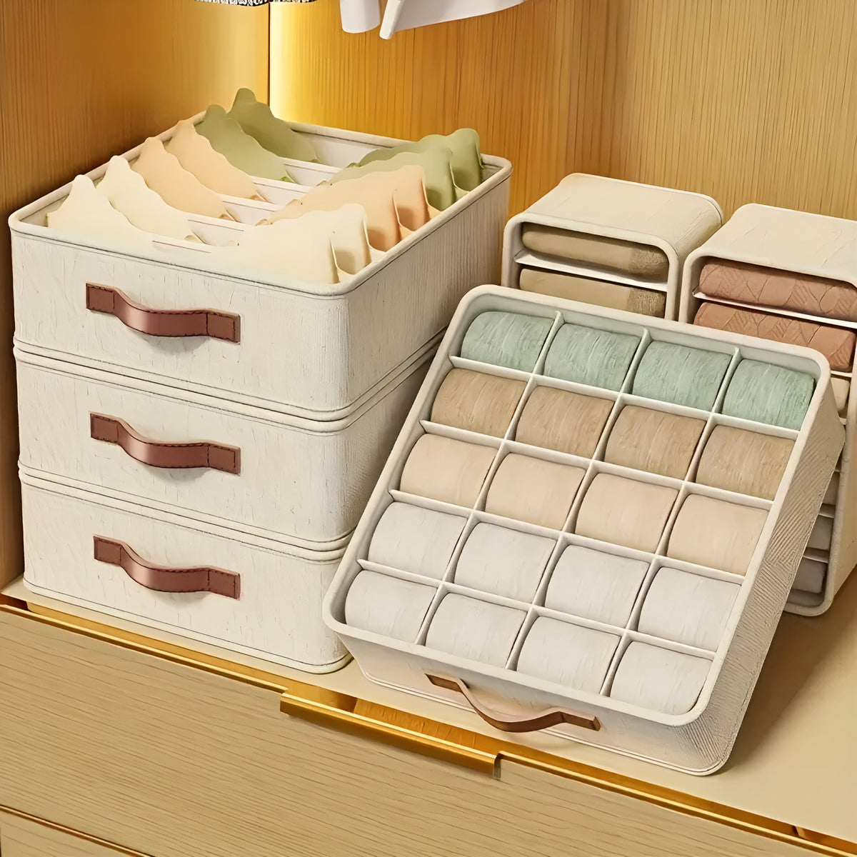 DrawerGrid™ – Colmeia Organizadora Premium para Gavetas