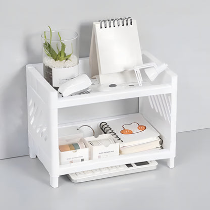 DeskShelf™ – Organizador Premium de Mesa com 2 Níveis