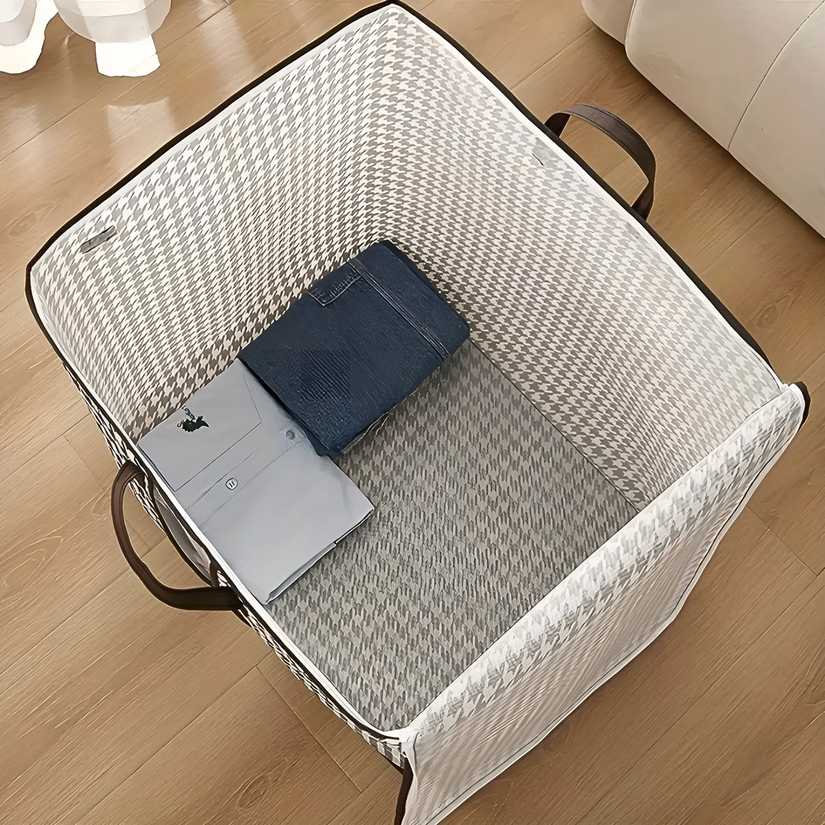 BlanketVault XL™ – Bolsa Organizadora Premium para Edredons e Enxoval