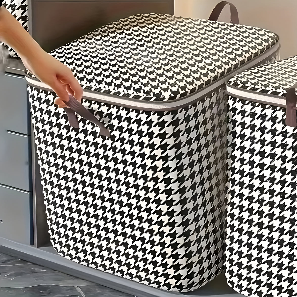 BlanketVault XL™ – Bolsa Organizadora Premium para Edredons e Enxoval