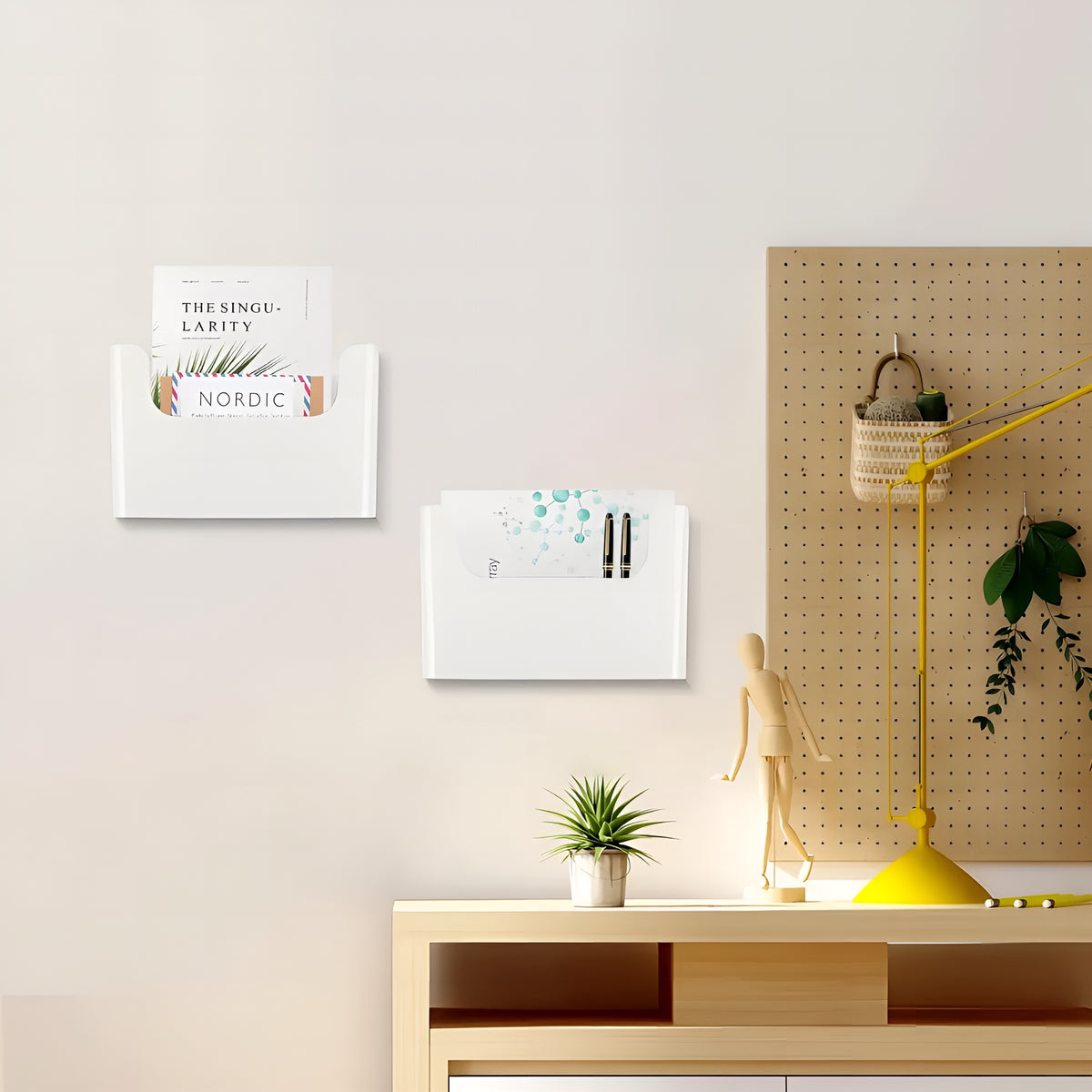 WallBin™ – Cesto Organizador Adesivo de Parede