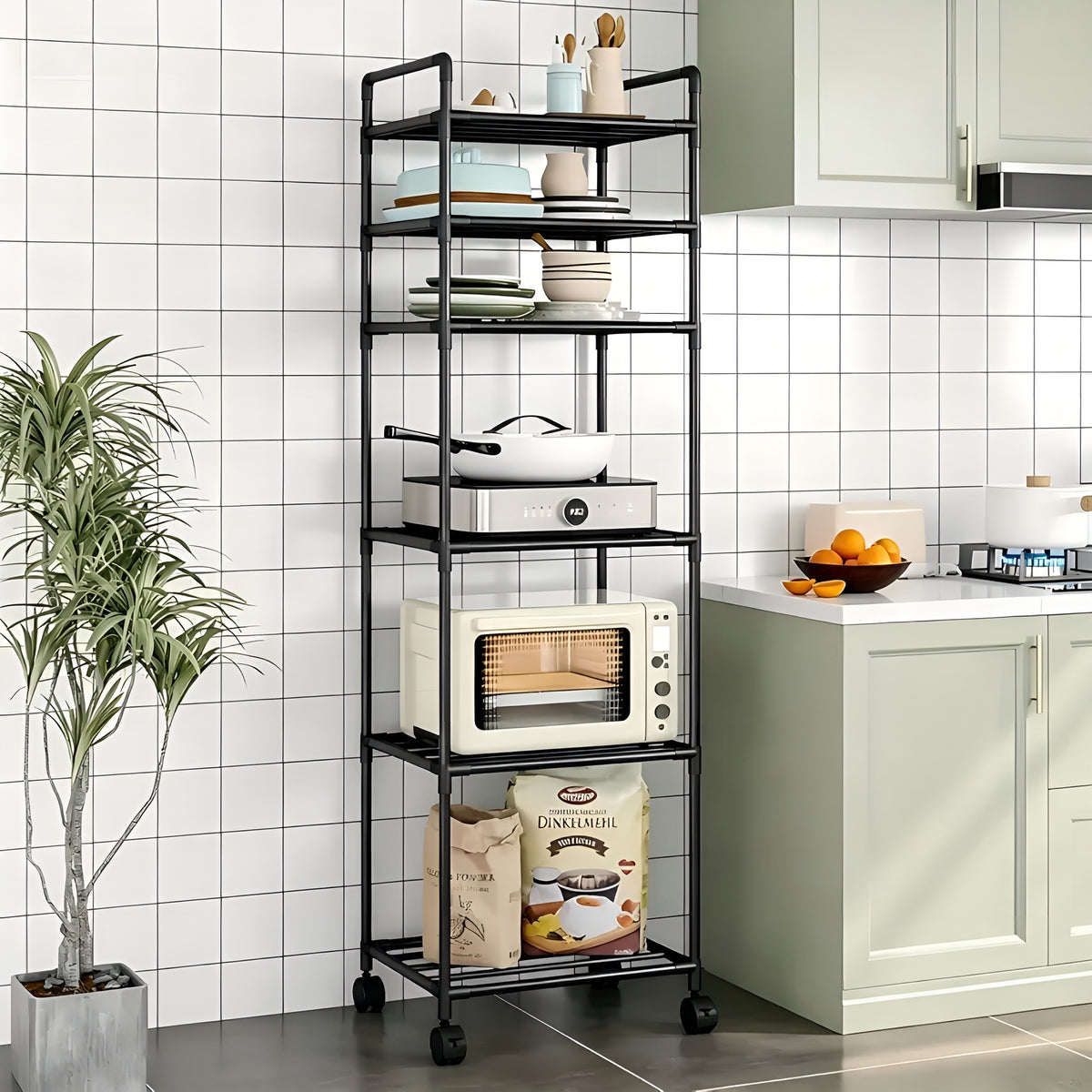 RollRack™ – Carrinho Organizador Premium com Rodas