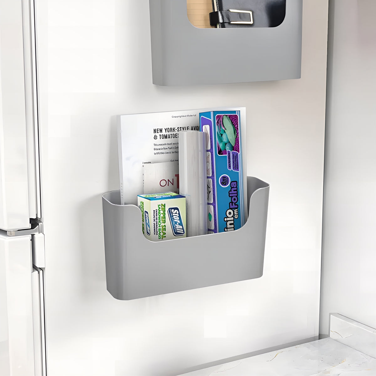 WallBin™ – Cesto Organizador Adesivo de Parede