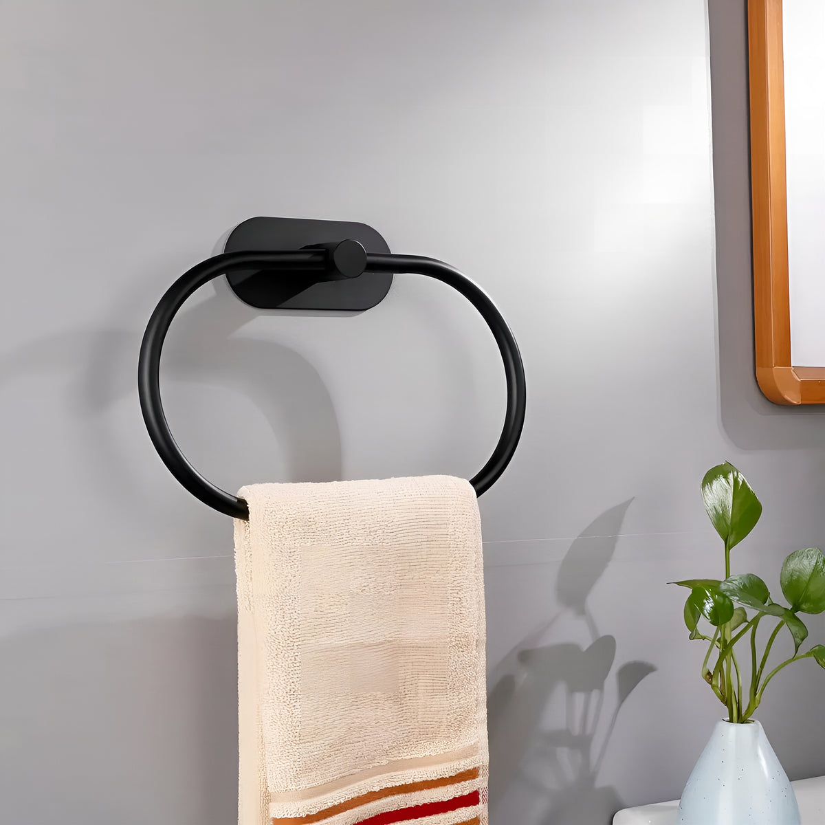 TowelBar™ – Porta-Toalhas Premium em Aço Inox