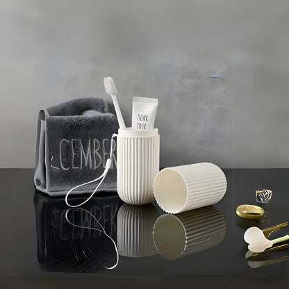 TravelBrush™ – Kit Premium de Higiene Bucal para Viagem