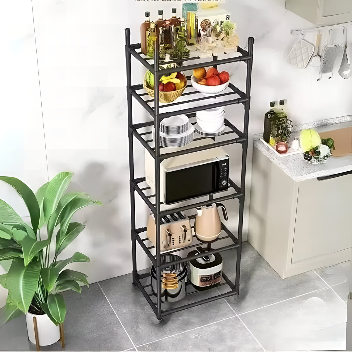 RollRack™ – Carrinho Organizador Premium com Rodas
