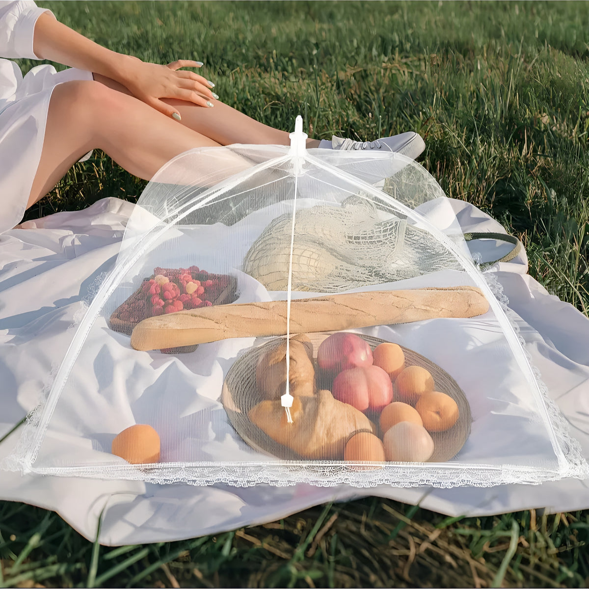 FoodShield™ – Protetor Dobrável Premium para Alimentos