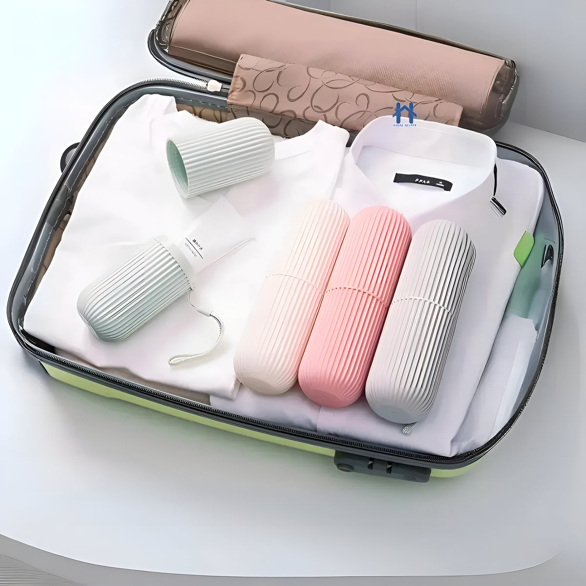 TravelBrush™ – Kit Premium de Higiene Bucal para Viagem