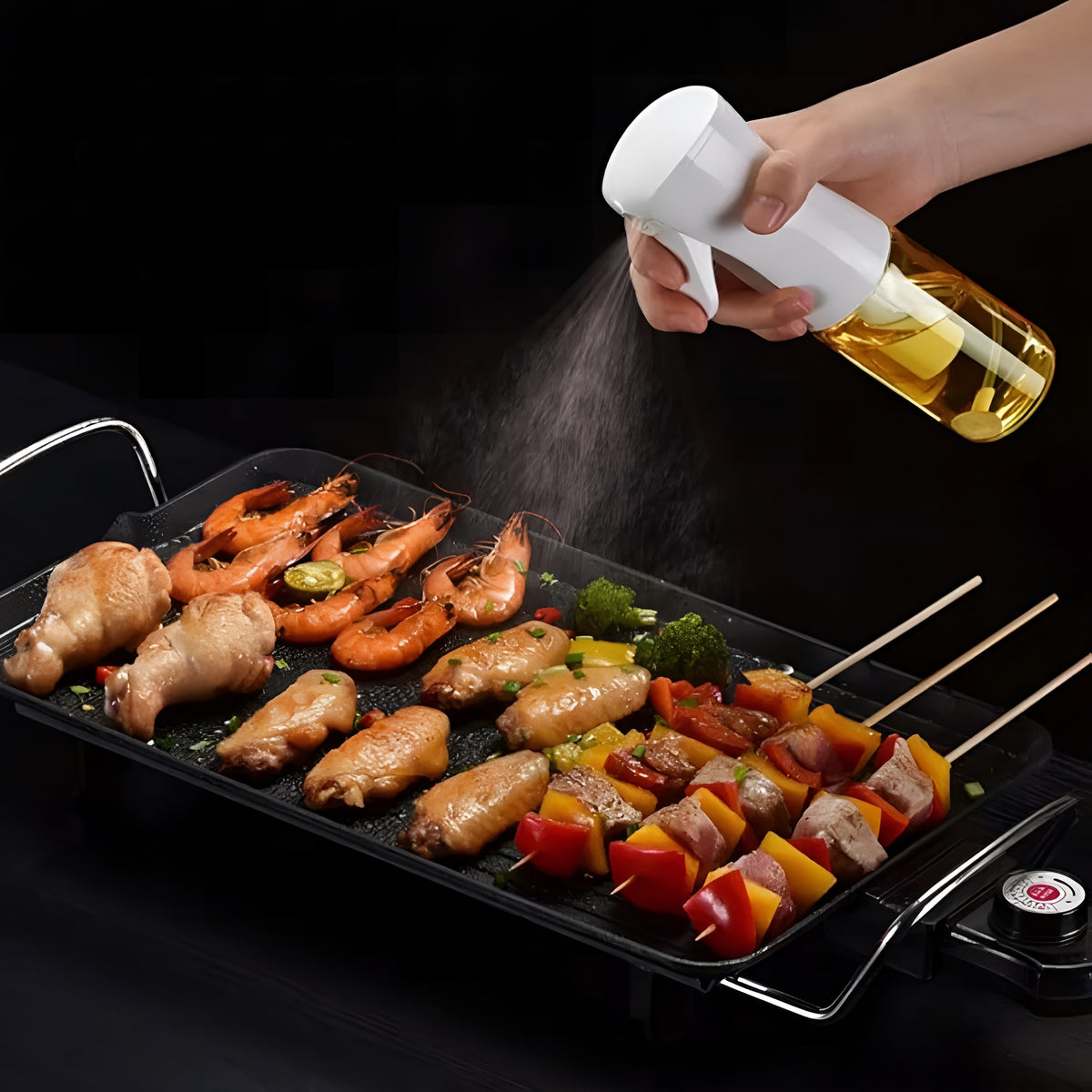 OilMist™ – Borrifador Premium para Azeite e Óleo