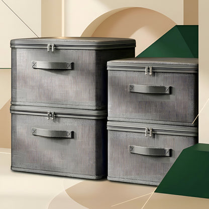 ClosetVault™ – Caixa Organizadora Premium com Zíper