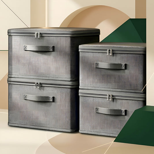 ClosetVault™ – Caixa Organizadora Premium com Zíper
