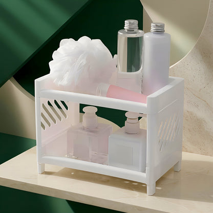 DeskShelf™ – Organizador Premium de Mesa com 2 Níveis