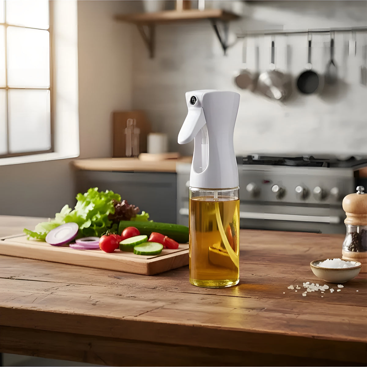OilMist™ – Borrifador Premium para Azeite e Óleo
