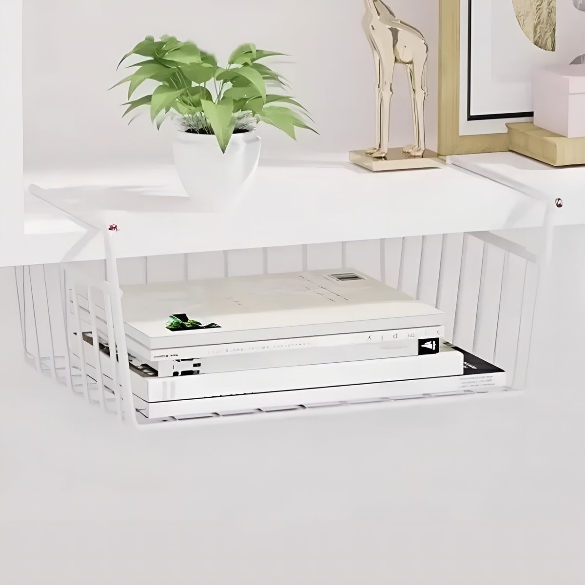 ShelfDock™ – Cesto Suspenso Premium para Armários