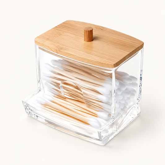CottonDock™ – Dispenser Premium para Cotonetes