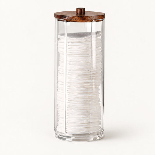 CottonJar™ – Potes Organizadores Premium para Banheiro