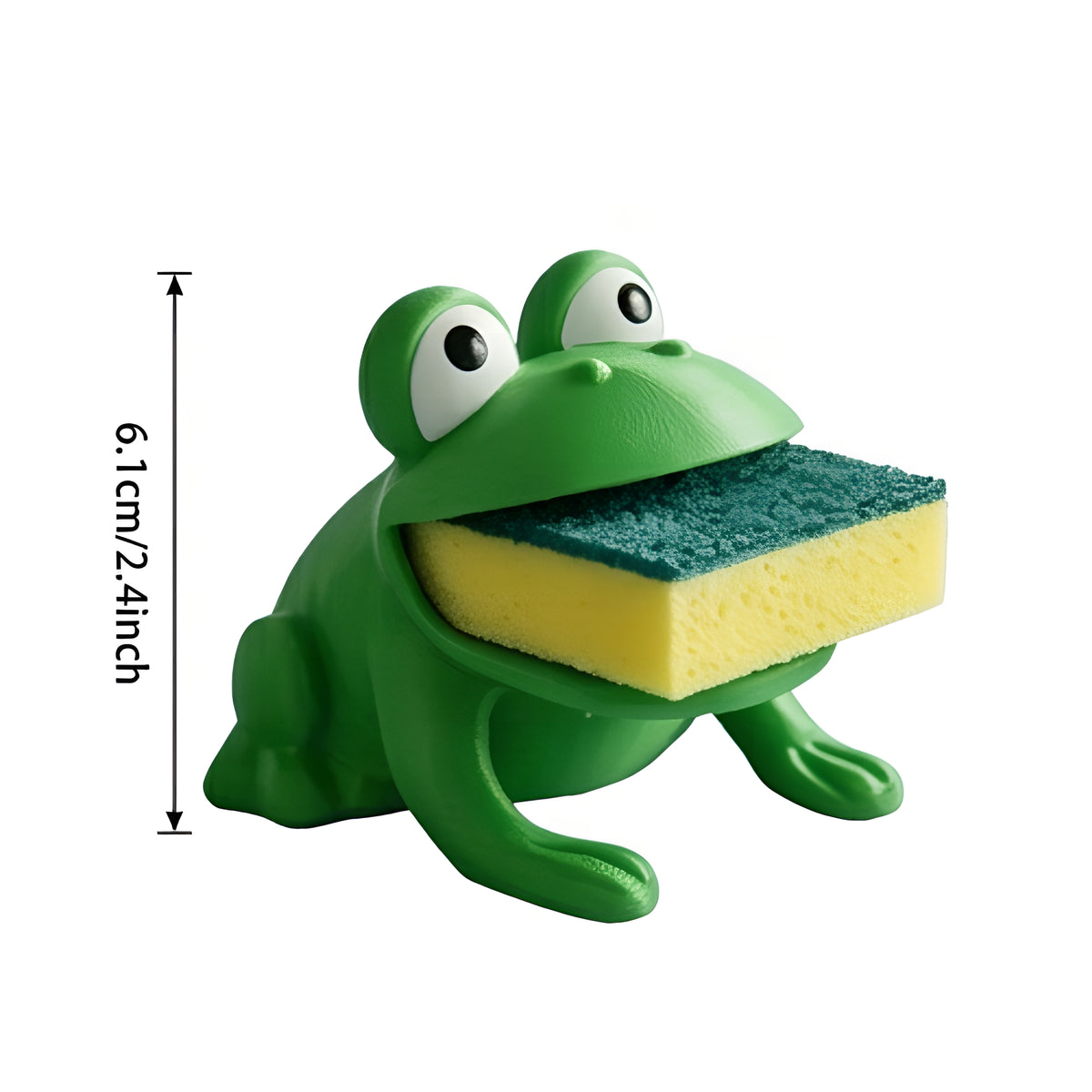FrogDock™ – Organizador Drenante Premium para Esponjas