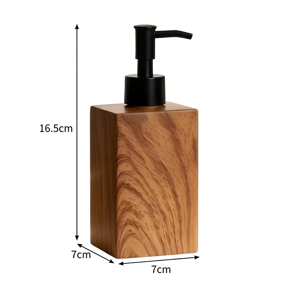 WoodSoap™ – Dispenser Premium de Sabonete e Shampoo