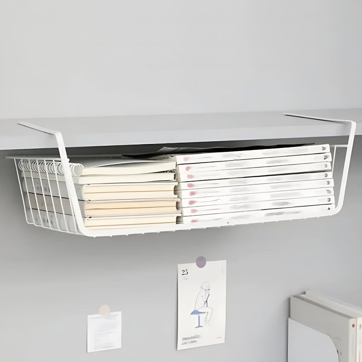 ShelfBasket™ – Cesto Suspenso Premium para Armários