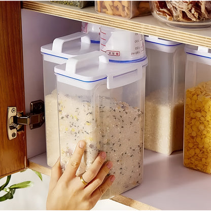 GrainVault™ – Pote Hermético Premium 2,5L para Mantimentos
