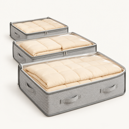 UnderVault™ – Organizador Premium para Baixo da Cama