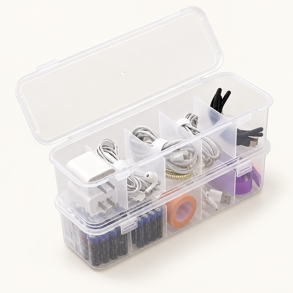 CableVault™ – Organizador Premium para Cabos e Acessórios