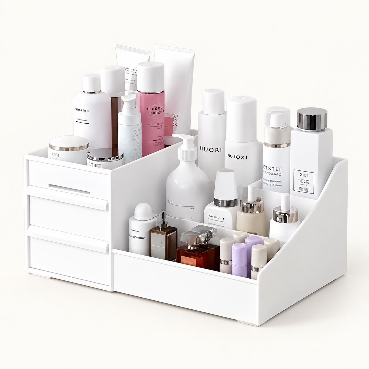 BeautyVault™ – Organizador Premium para Maquiagem e Skincare