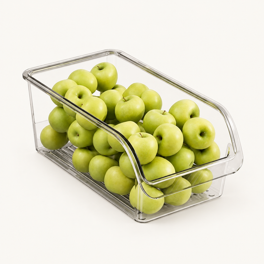 FreshBox™ – Organizador Transparente para Geladeira