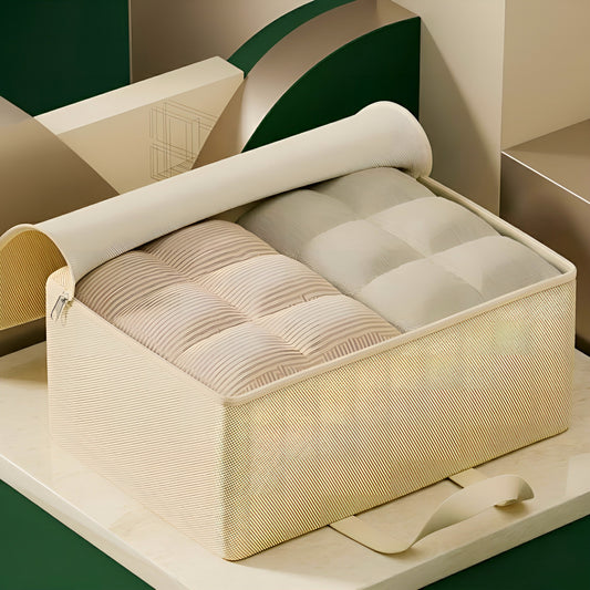 BlanketVault™ – Bolsa Organizadora Premium para Edredons e Cobertores