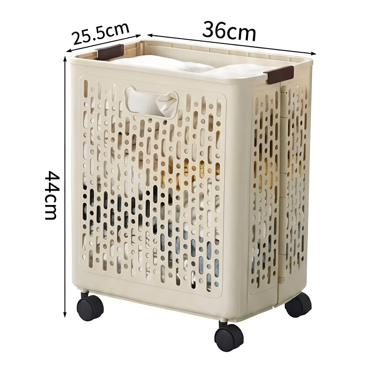 LaundryCart™ – Cesto Premium para Roupas com Rodinhas