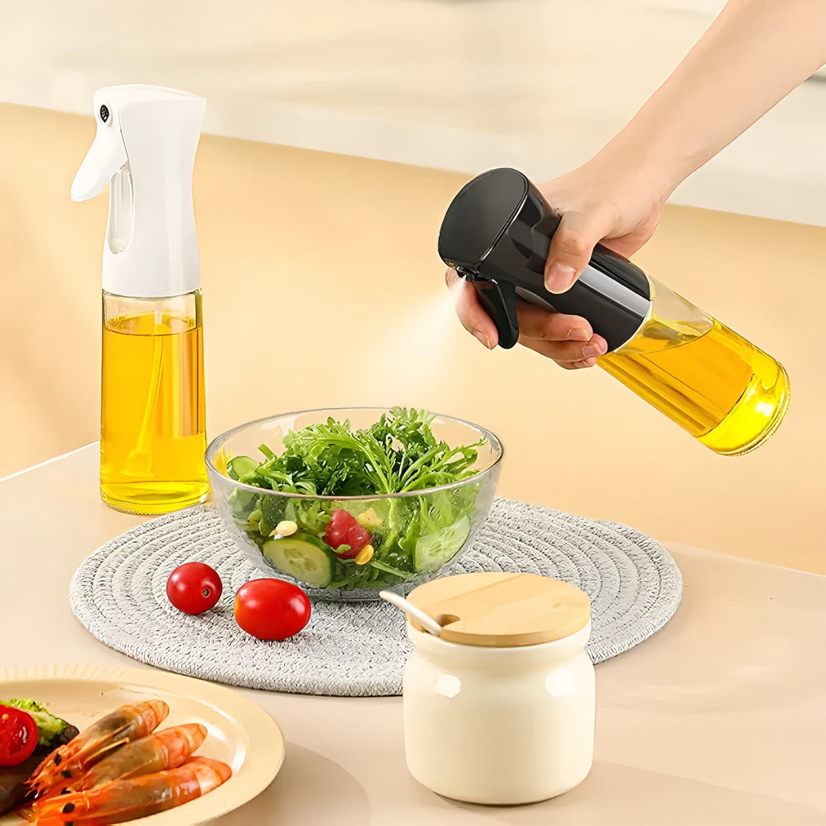 OilMist™ – Borrifador Premium para Azeite e Óleo