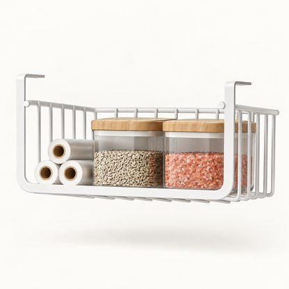 ShelfDock™ – Cesto Suspenso Premium para Armários
