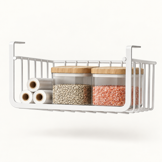 ShelfDock™ – Cesto Suspenso Premium para Armários