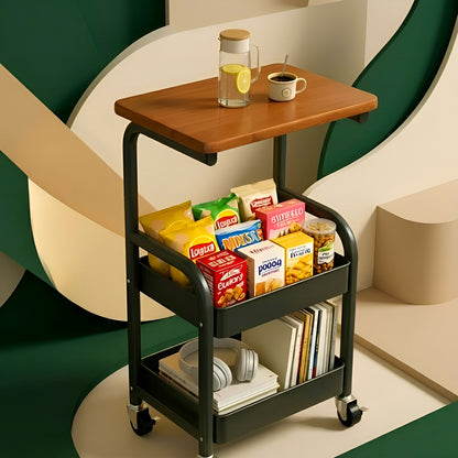 RollRack Pro™ – Carrinho Organizador Reforçado em Aço Carbono