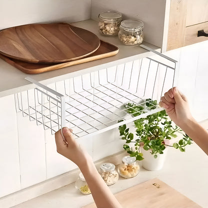 ShelfDock™ – Cesto Suspenso Premium para Armários