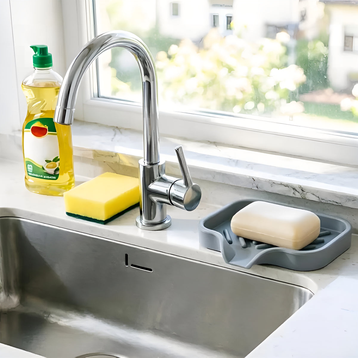 SinkGuard™ – Tapete Premium para Torneira e Pia