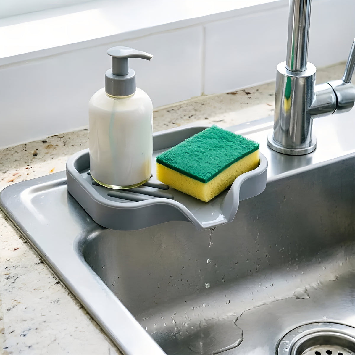 SinkGuard™ – Tapete Premium para Torneira e Pia
