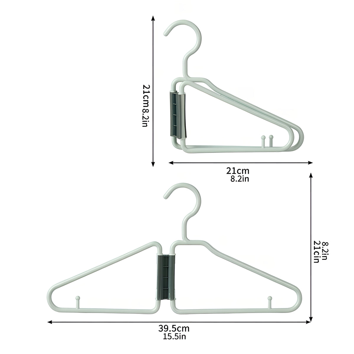 FoldHanger™ - Cabide Premium Dobrável